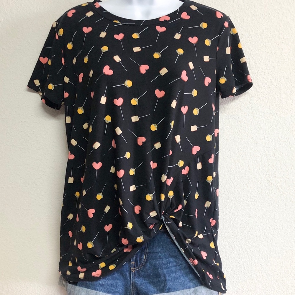 Lollipop Print Top
